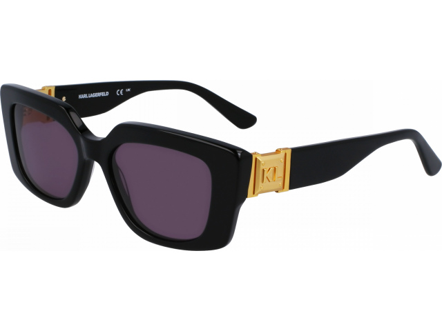 KARL LAGERFELD KL6125S 001,  BLACK, GREY