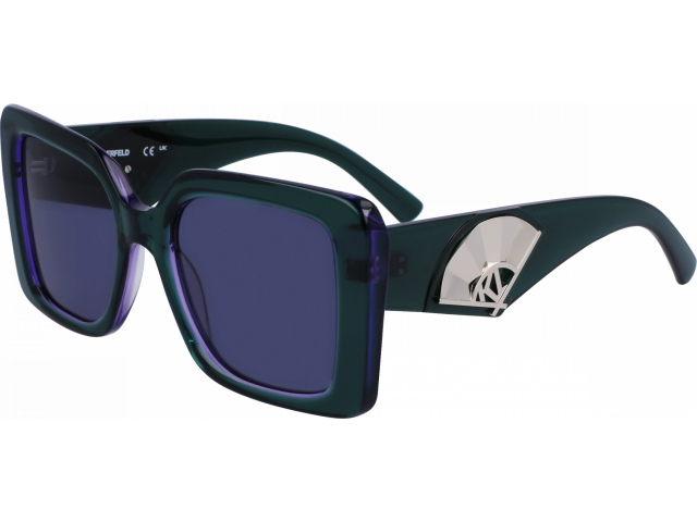 KARL LAGERFELD KL6126S 427,  PETROL/LILAC, BLUE