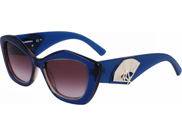 KARL LAGERFELD KL6127S 424,  BLUE/NUDE, BROWN