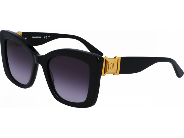 KARL LAGERFELD KL6139S 001,  BLACK, GREY
