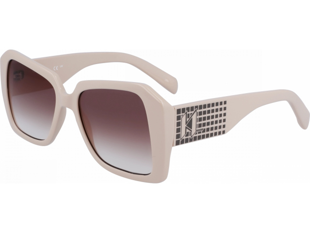 KARL LAGERFELD KL6140S 102,  OFF WHITE, BROWN