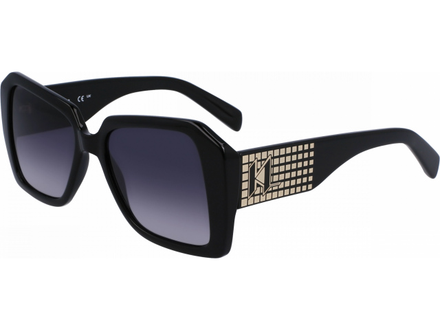 KARL LAGERFELD KL6140S 001,  BLACK, GREY