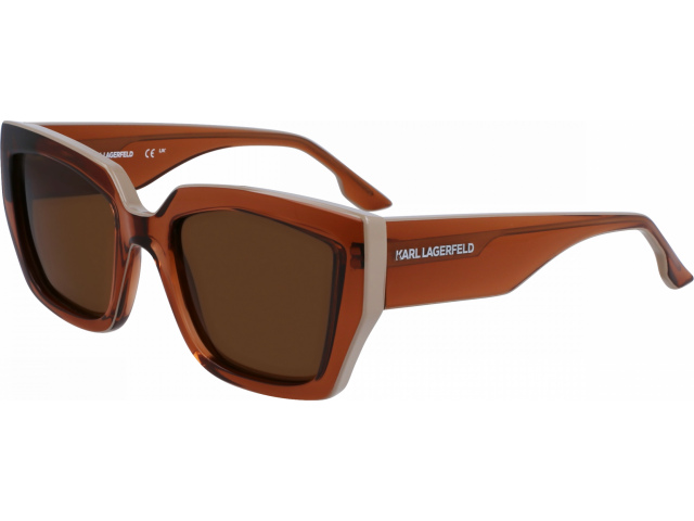 KARL LAGERFELD KL6143S 246,  LIGHT BROWN, BROWN