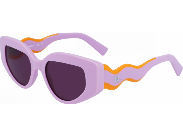 KARL LAGERFELD KL6144S 650,  SHINY PINK, PURPLE