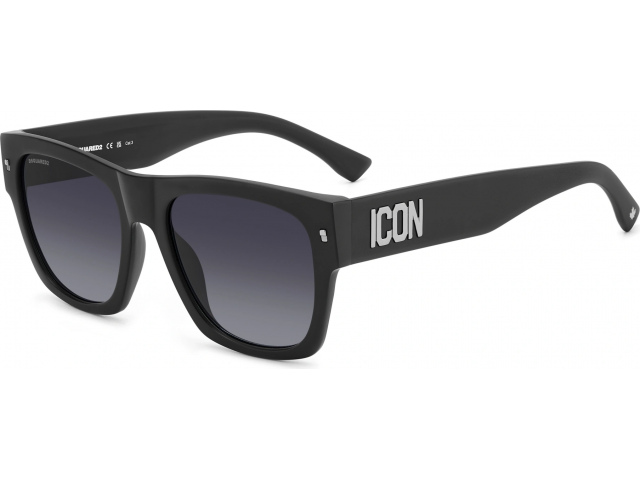 DSQUARED2 ICON 0004/S P5I MATTE BLACK PALLADIUM