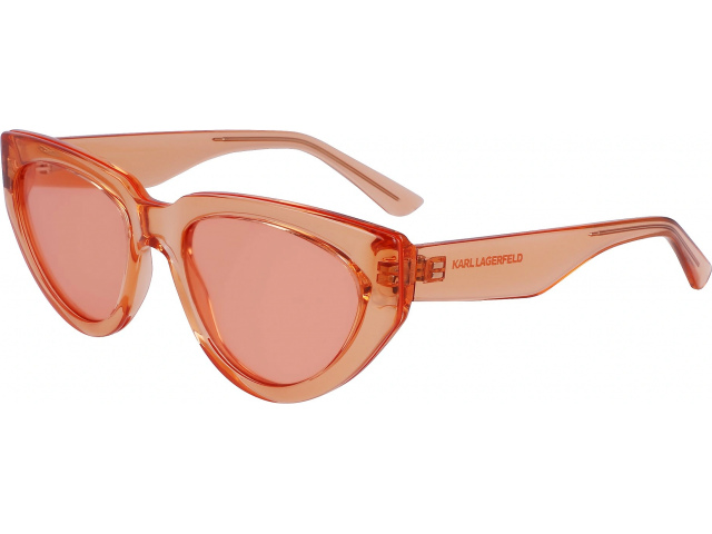 KARL LAGERFELD KL6100S 800,  ORANGE, BROWN