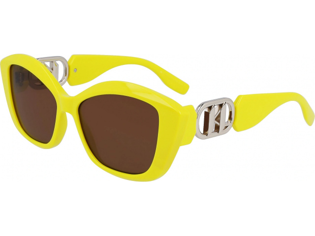 KARL LAGERFELD KL6102S 703,  YELLOW, BROWN