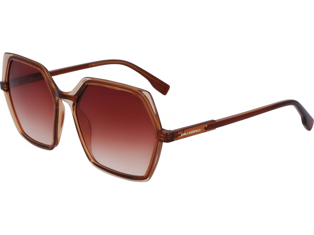 KARL LAGERFELD KL6083S 246,  BROWN/LIGHT BROWN, BROWN