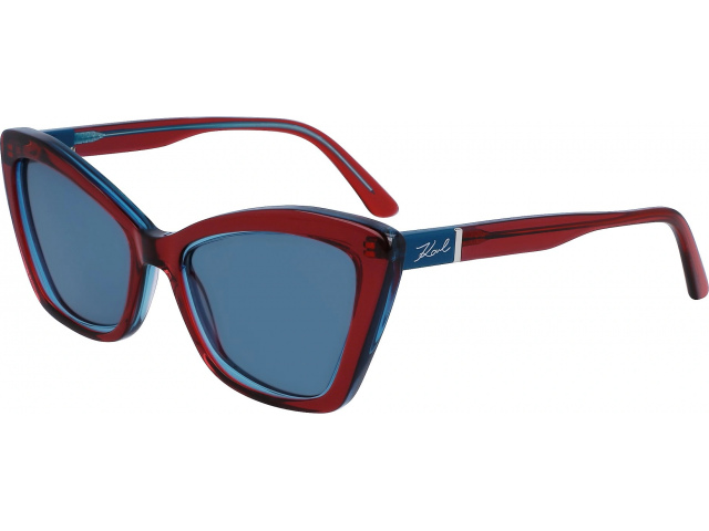 KARL LAGERFELD KL6105S 604,  WINE / AZURE, BLUE