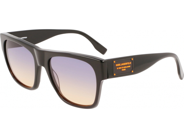 KARL LAGERFELD KL6074S 001,  BLACK, GREY