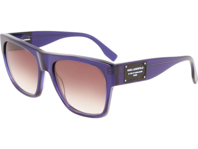 KARL LAGERFELD KL6074S 404,  DARK BLUE, BROWN