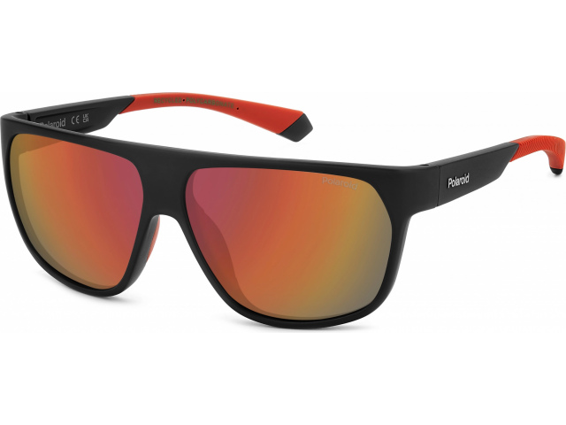 Polaroid Sport PLD 7053/S BLX Matte Black Red