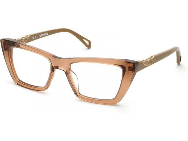 ZADIG VOLTAIRE VZV426 805,  SHINY TRANSP.LIGHT BROWN, CLEAR