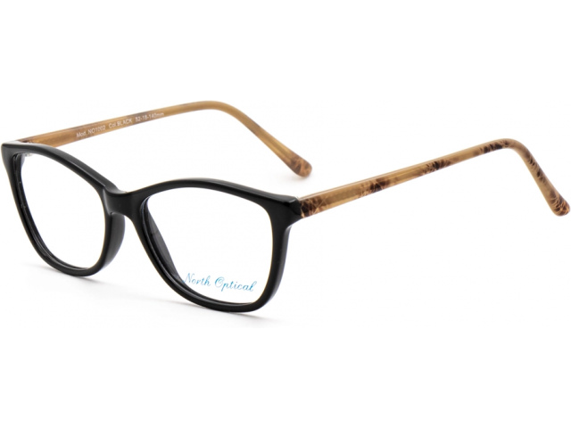 NORTH OPTICAL NO1002,  BLACK, CLEAR