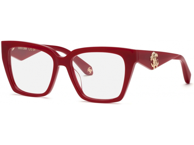 ROBERTO CAVALLI VRC112 9EZ,  SHINY FULL RED, CLEAR