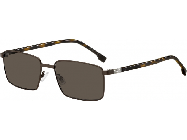 HUGO BOSS 1700/S HGC, цвет MATTE BROWN HAVANA, GREY
