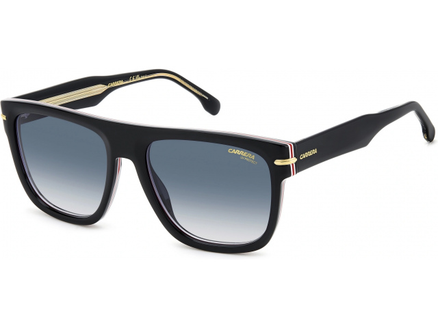 CARRERA 340/S 2M2,  BLACK GOLD, DK BLUE SHADED