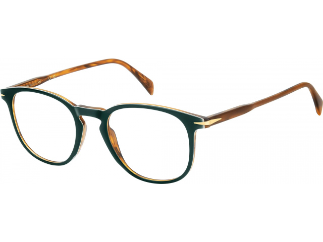 DAVID BECKHAM DB 1160 RFD Green Stripped Brown