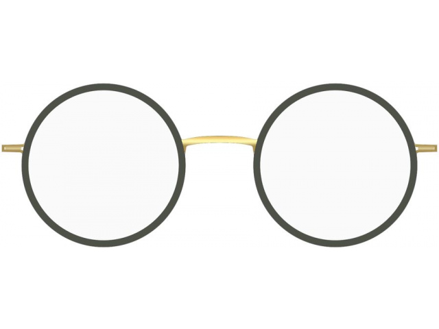 MONOGRAM MFR005 GD/GG,  GOLD/GREENISH GREY, CLEAR