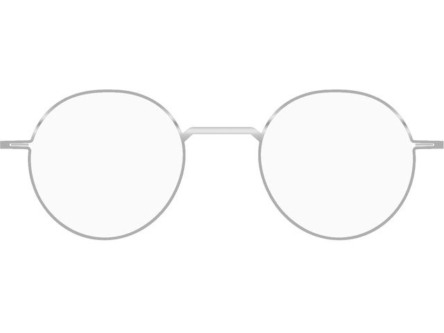 MONOGRAM MF019 SL/SL,  SILVER/SILVER, CLEAR