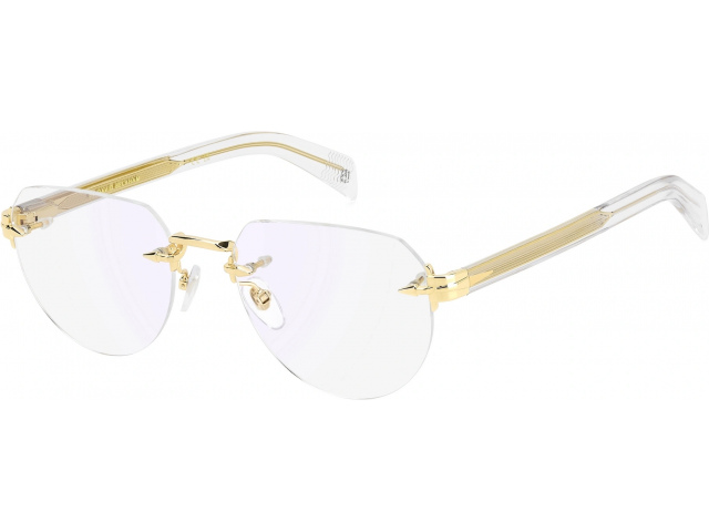 DAVID BECKHAM DB 7145 LOJ GOLD CRYSTAL