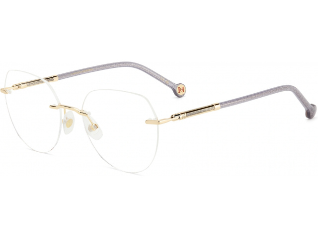 CAROLINA HERRERA HER 0235 LYW Gold Glitter Black