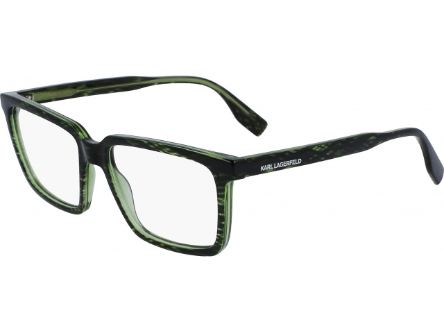 KARL LAGERFELD KL6113 330,  STRIPED GREEN, CLEAR
