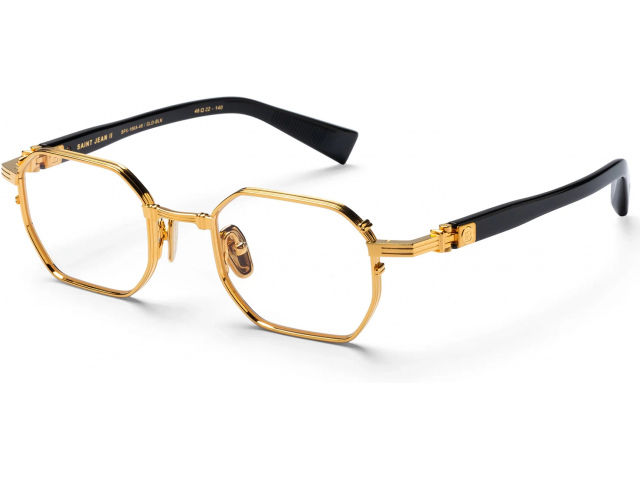 BALMAIN SAINT JEAN - II GLD - BLK, цвет 18k Gold - Black, CLEAR