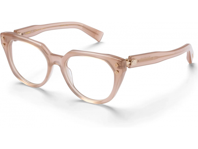 BALMAIN YVONNE NDE - GLD, цвет Cloudy Nude - 12k Gold, CLEAR