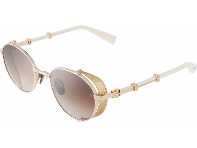 BALMAIN BRIGADE - I GLD - BNE,  White Gold - Bone, Dark Brown to Clear