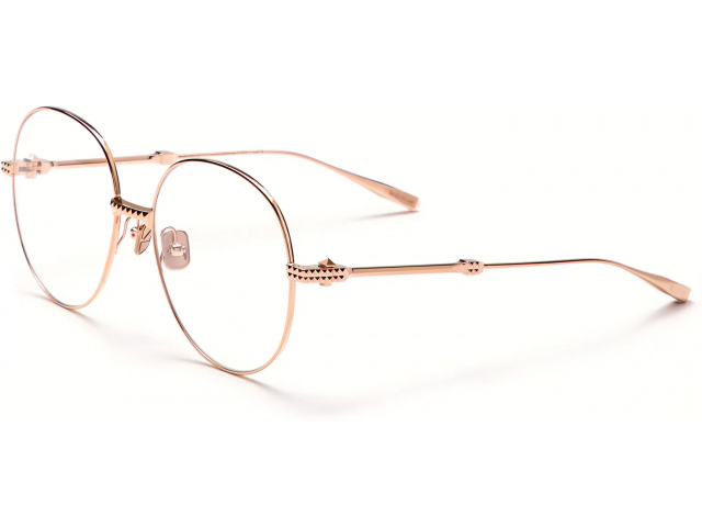 VALENTINO V - STUD - III RSE,  Rose Gold, CLEAR