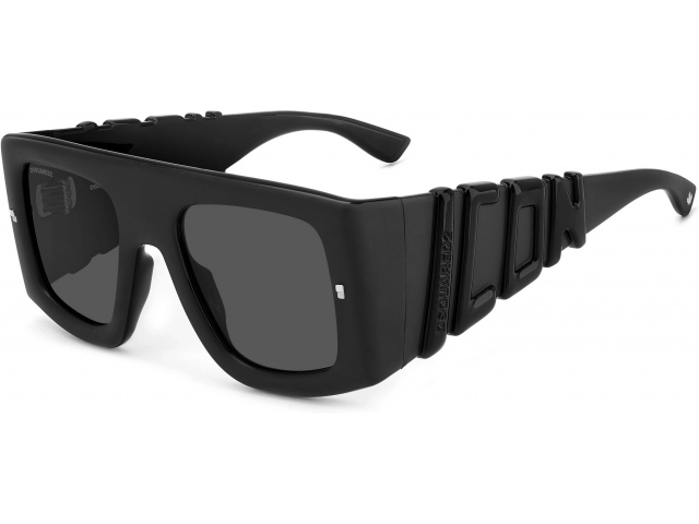 DSQUARED2 ICON 0024/S 003 MATTE BLACK
