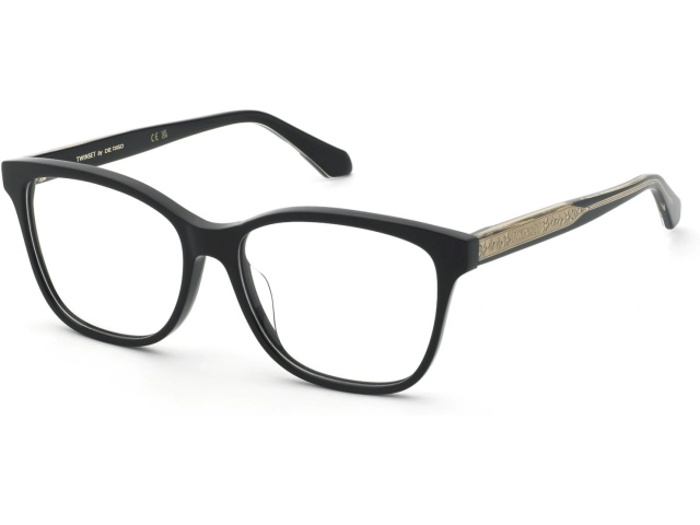 TWINSET VTW095 0700,  SHINY BLACK, CLEAR