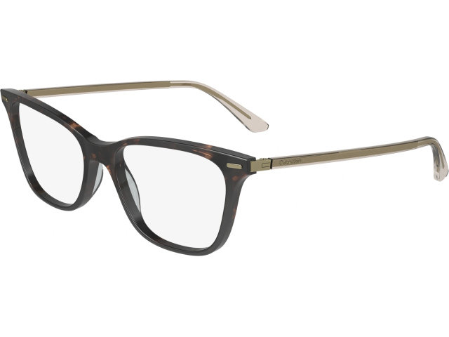 CALVIN KLEIN CK23544 240,  BROWN TORTOISE, CLEAR
