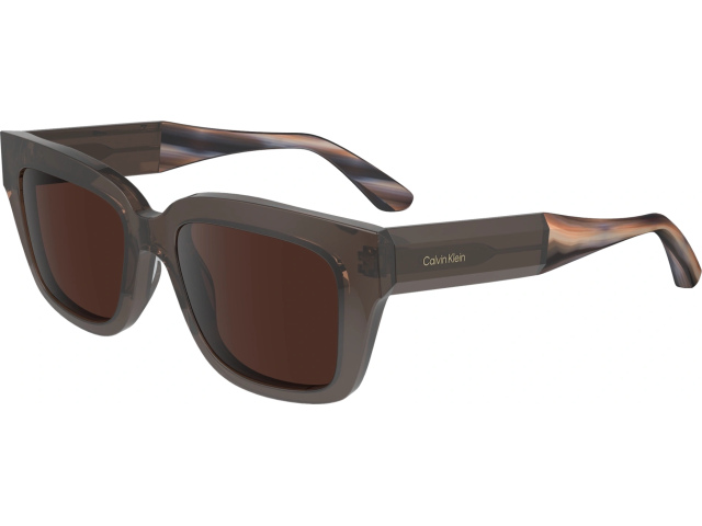 CALVIN KLEIN CK23540S 260,  TAUPE, SOLID BROWN