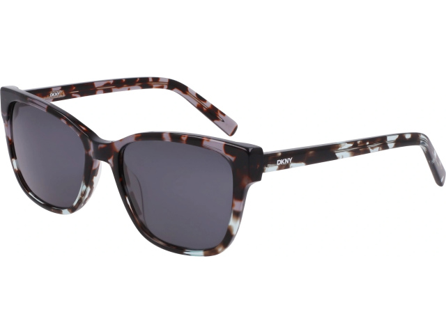 DKNY DK552S 34, цвет GREY/SAGE TORTOISE, SOLID EMERALD
