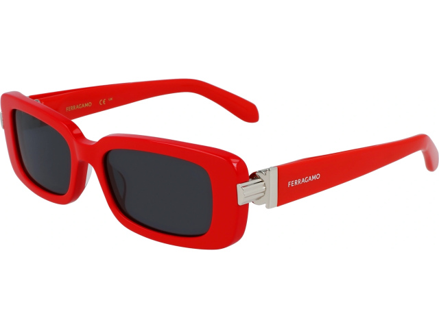 SALVATORE FERRAGAMO SF1105S 600,  RED, SOLID GREY