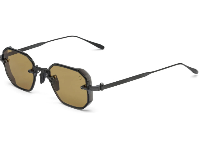 AKONI JUNO-TWO BLK - BLK,  Crystal Black - Black Iron, Senape Lenses