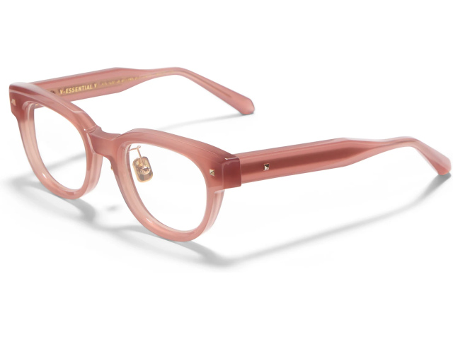 VALENTINO V - ESSENTIAL V PNK - GLD,  Cloudy Powder Pink, CLEAR