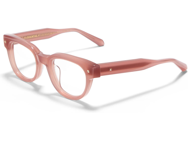 VALENTINO V - ESSENTIAL V PNK - GLD,  Cloudy Powder Pink, CLEAR