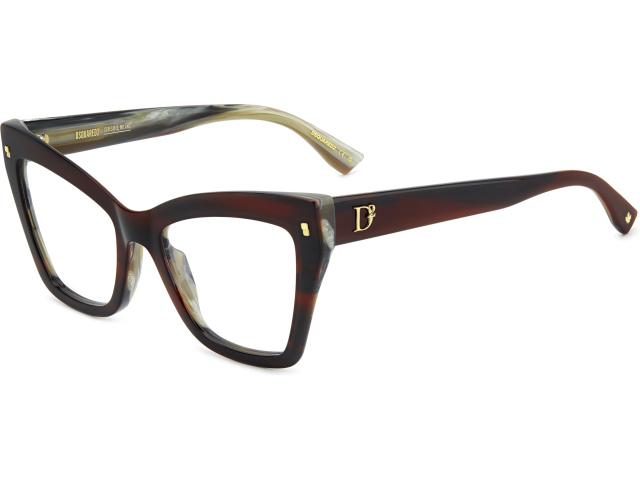 DSQUARED2 D2 0152 K4G Burgundy Horn