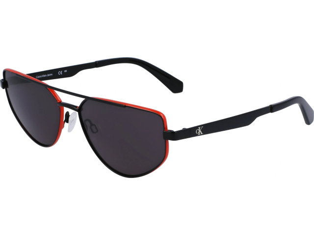 CALVIN KLEIN JEANS CKJ23220S 7,  BLACK/ORANGE, Solid Smoke
