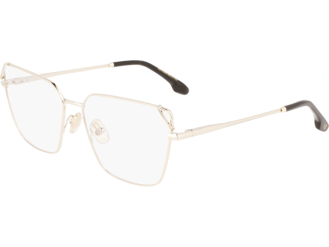 VICTORIA BECKHAM VB2126 717,  GOLD-BLACK, CLEAR