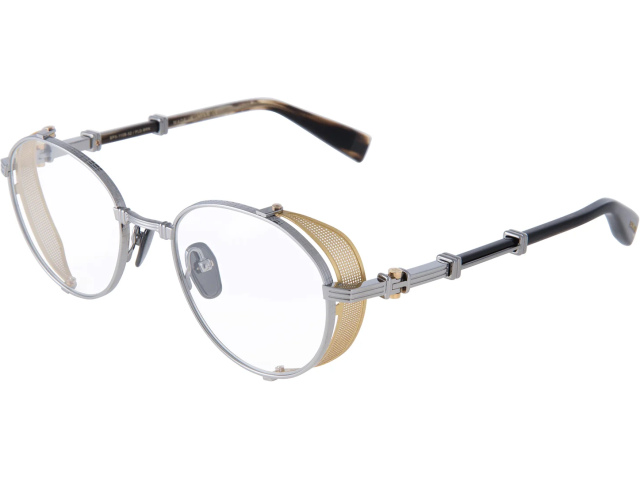 BALMAIN BRIGADE - I PLD - BRN,  Black Palladium - Dark Brown Swirl, CLEAR