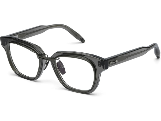 AKONI APOLLO GRY - BLK,  Crystal Grey - Black Iron w/Machine Silver, CLEAR